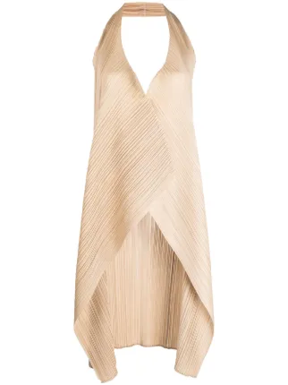 Pleats Please Issey Miyake plissé-effect cross-strap Vest - Farfetch