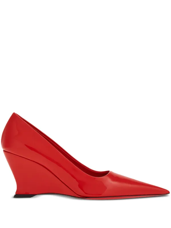 Wedge pointed toe on sale pump