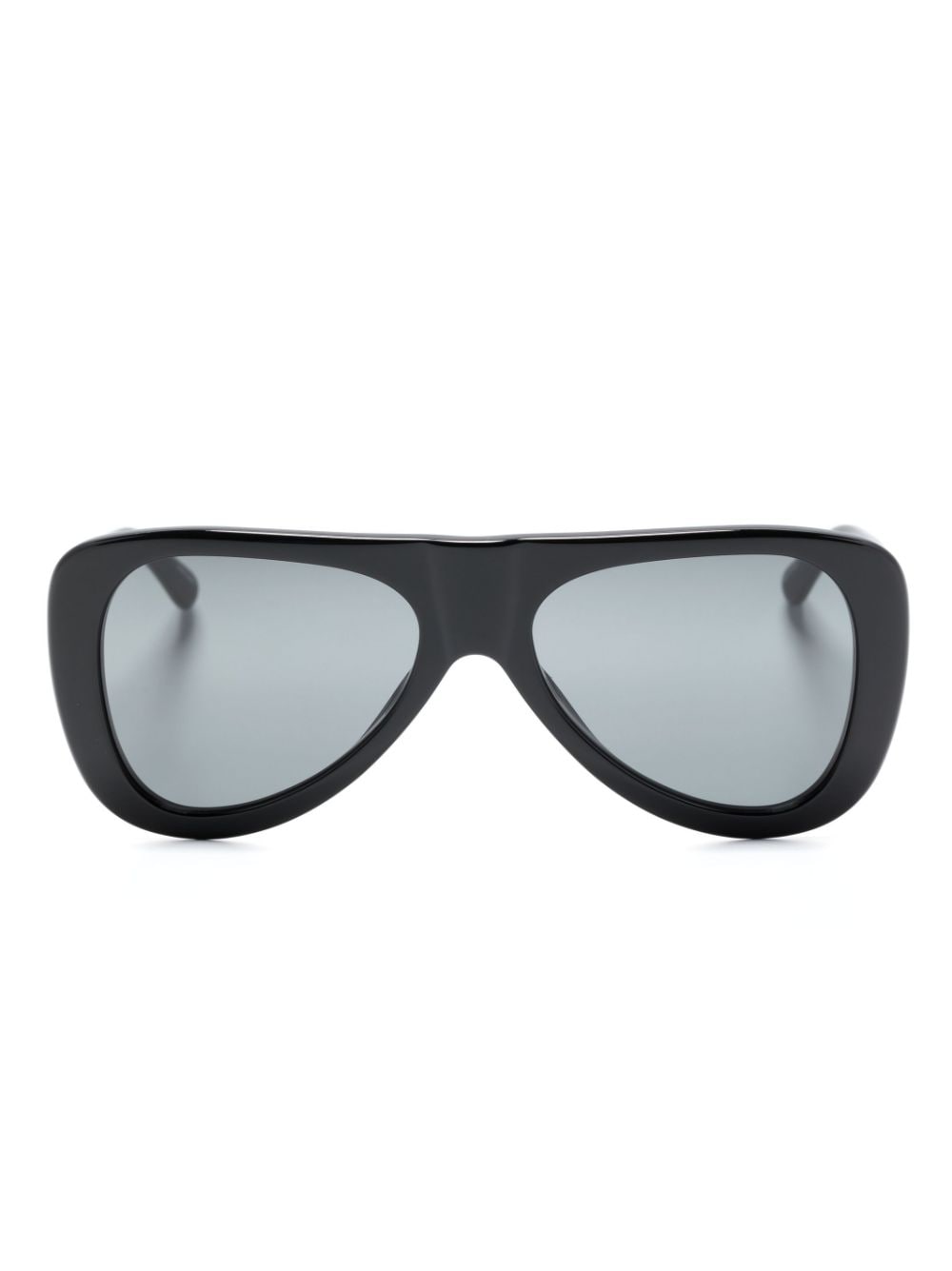 Linda Farrow x The Attico Edie pilot frame Sunglasses Farfetch