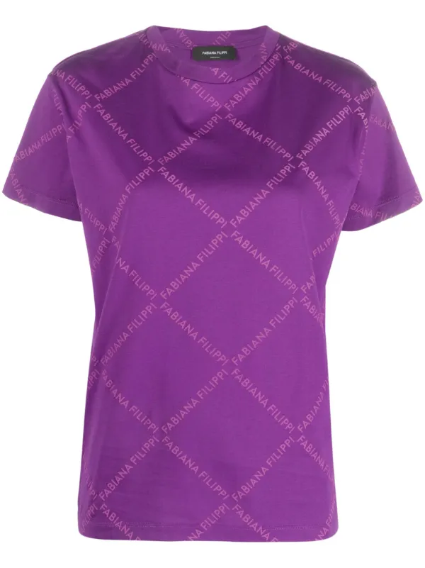 Tシャツ・カットソー FABIANA FILIPPI Fabiana Filippi T-shirts and Polos Cotton polo with lurex, sand for Women | Fabiana Filippi®
