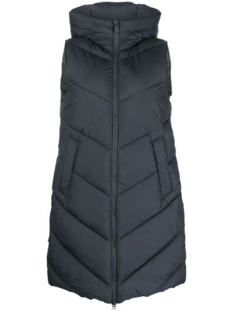 Save The Duck chevron-quilted hooded gilet
