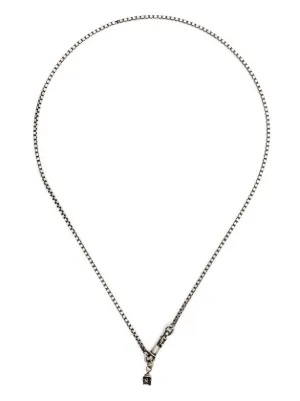 WERKSTATT:MÜNCHEN Symbol Rosebud Necklace | Silver | FARFETCH RO