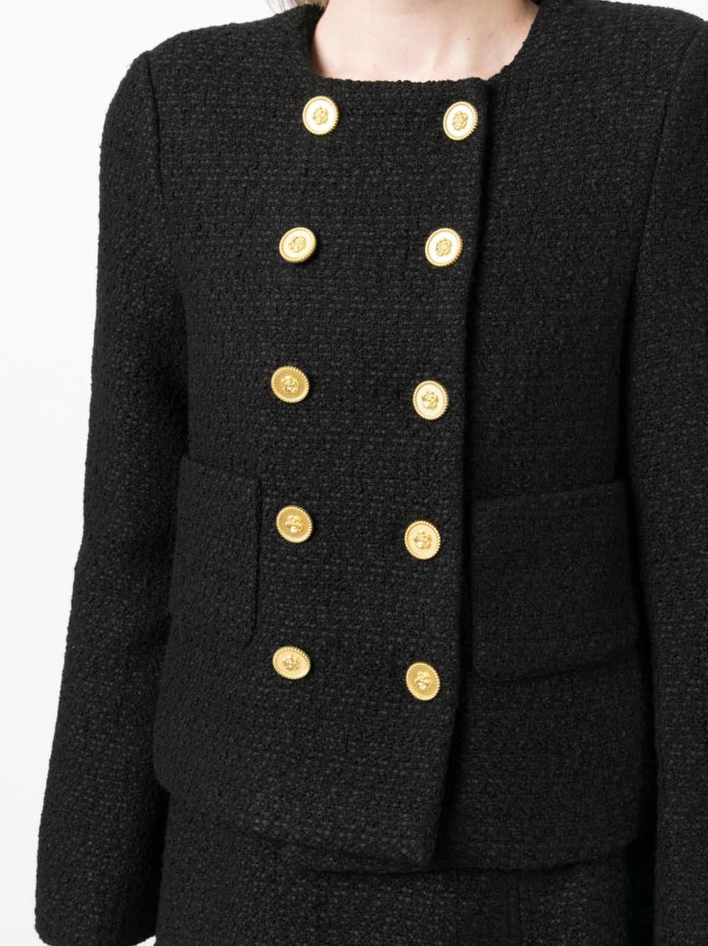 Shop We Are Kindred Winona Tweed Jacket In Black