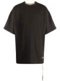 Mastermind World camouflage-print wool T-shirt - Brown