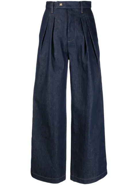 AMIRI - pleated wide-leg jeans
