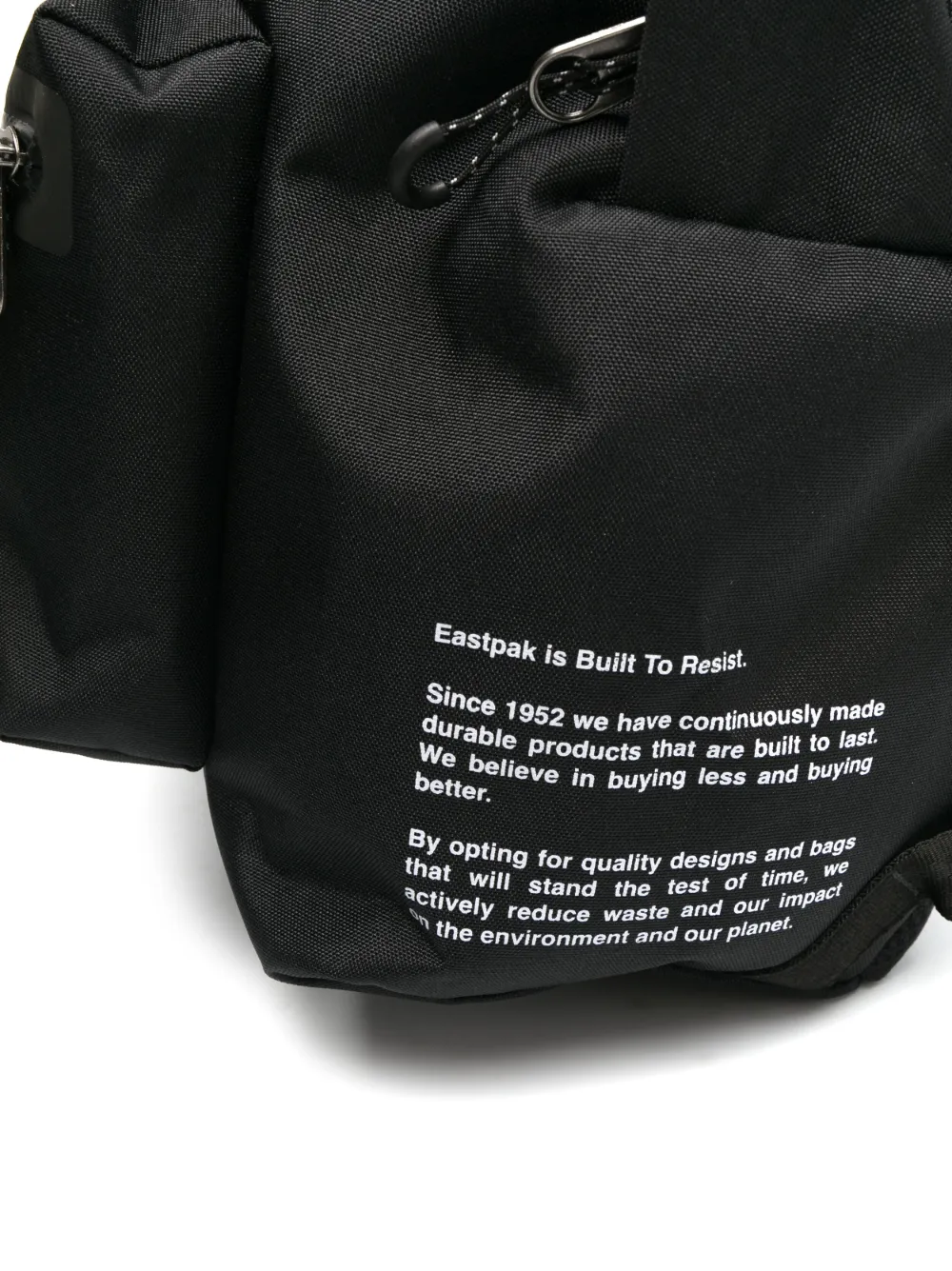 Shop Eastpak Pak'r Logo-patch Padded Backpack In Black