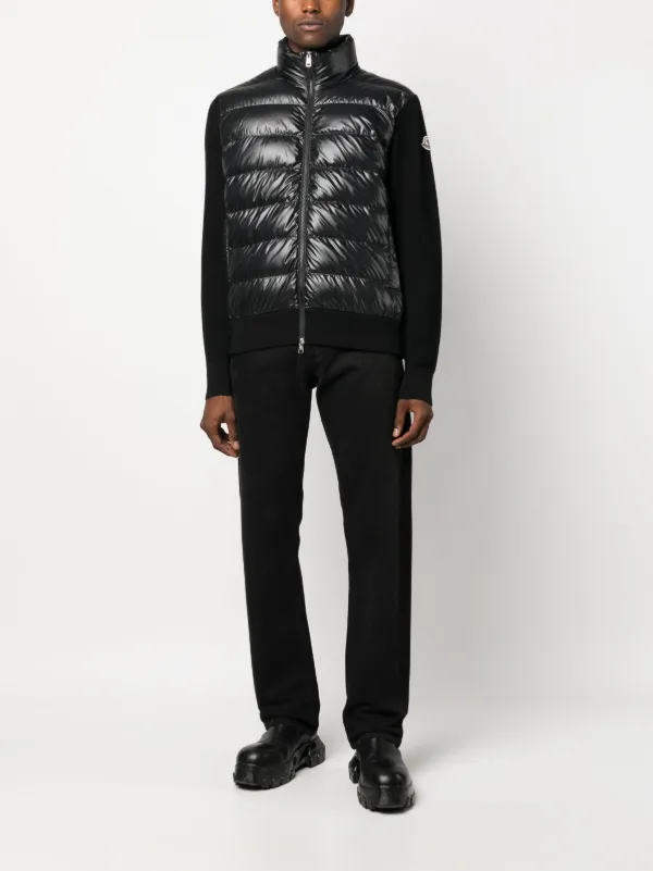 Moncler padded shop logo jacket