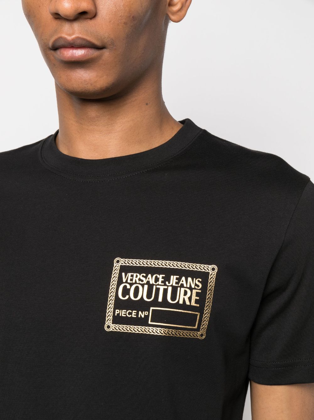 Versace Jeans Couture logo-print cotton T-shirt Men