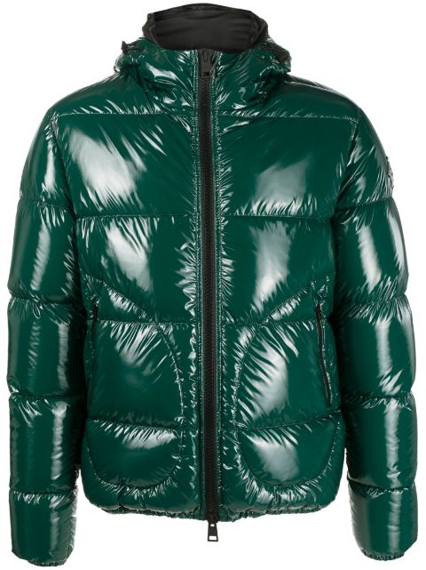 Herno polished-finish padded jacket