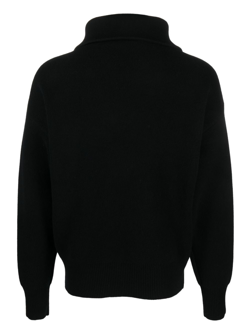 Coperni Sweater met halve rits - Zwart