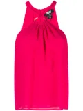 DKNY halterneck georgette blouse - Pink