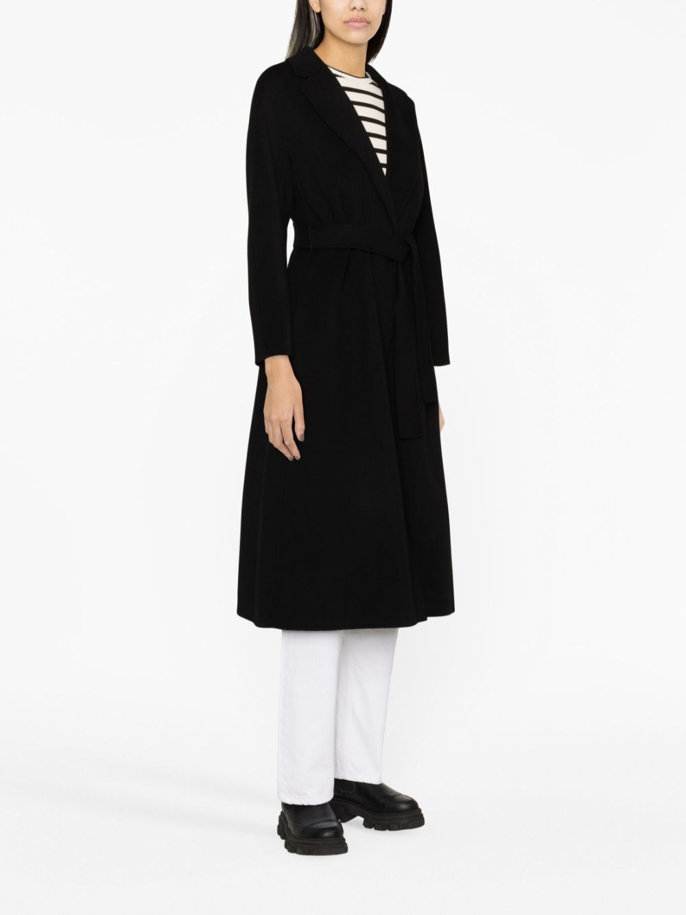 'S Max Mara Nina belted virgin wool coat Women