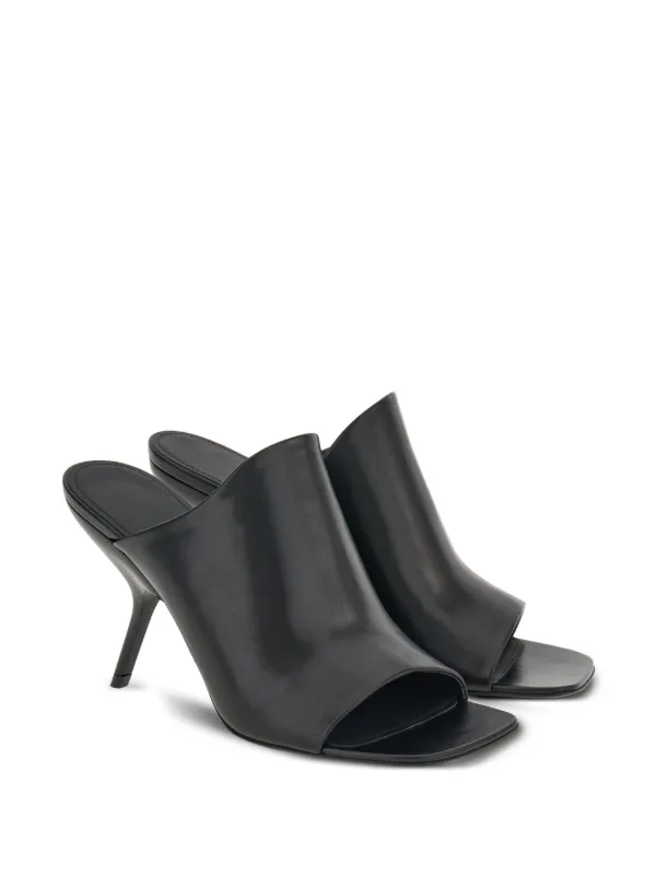 Ferragamo 85mm open-toe Slide Sandals Black FARFETCH IN