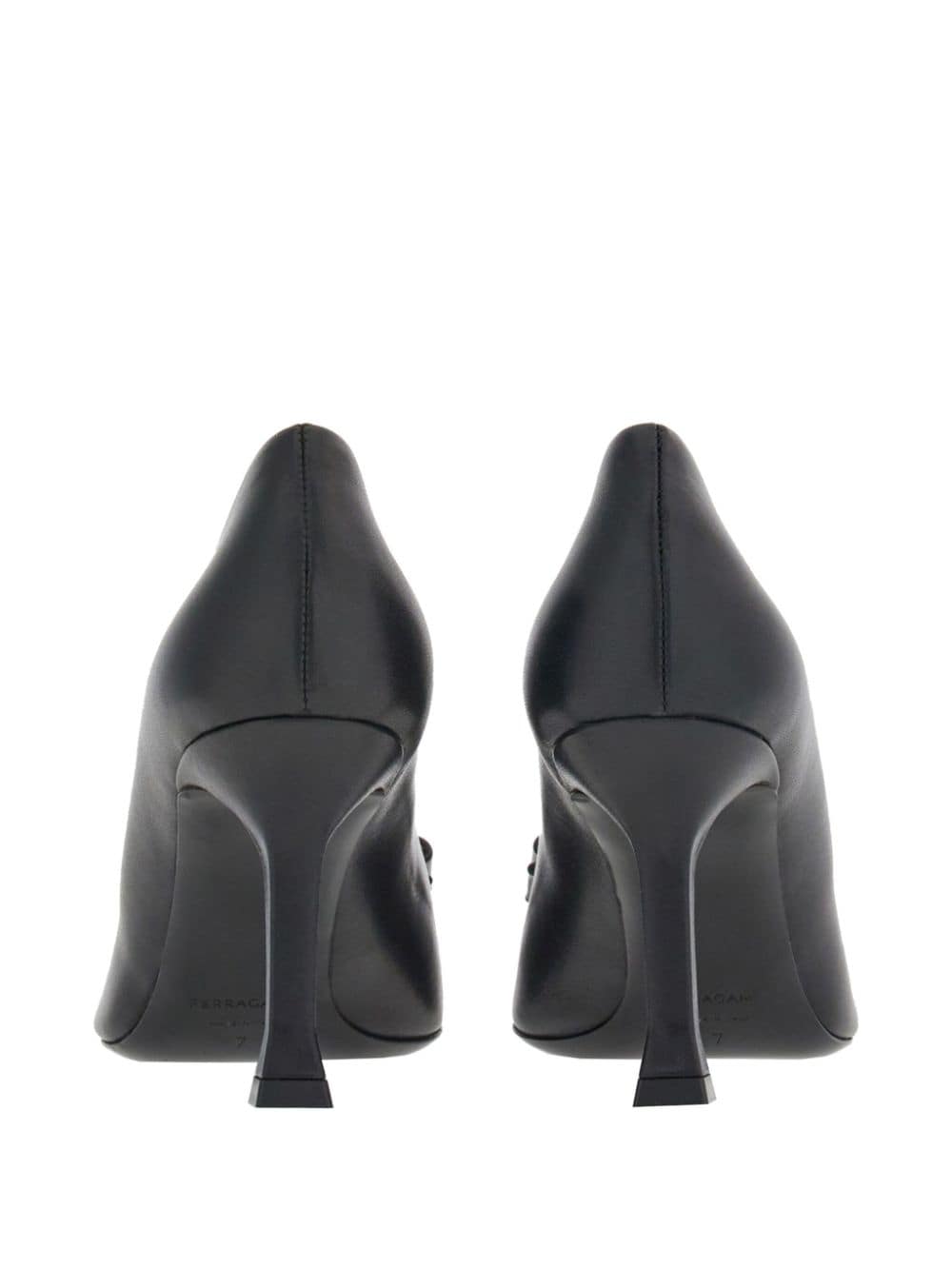 Ferragamo Vara pumps met strik Zwart