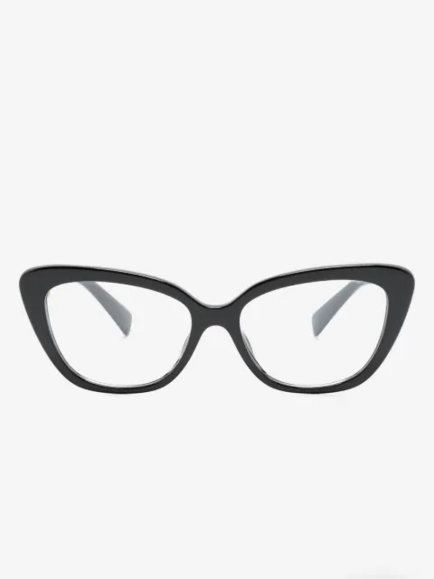 Miu Miu Eyewear logo-detail cat-eye frame glasses