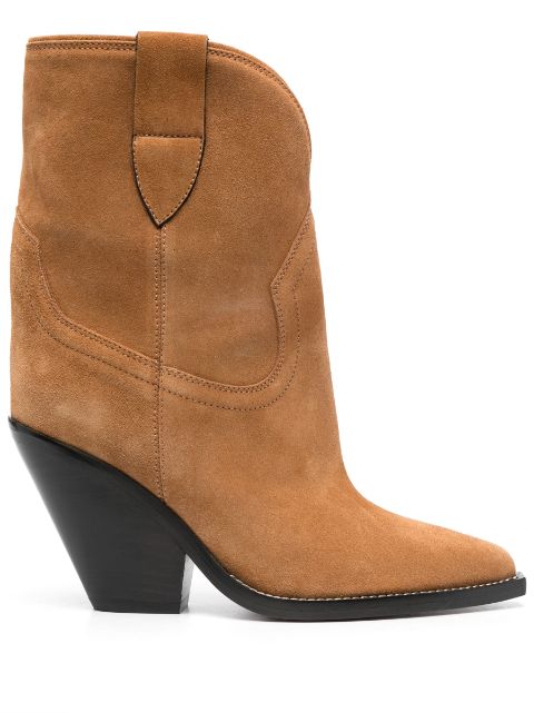 ISABEL MARANT Leyane 90mm suede boots Women