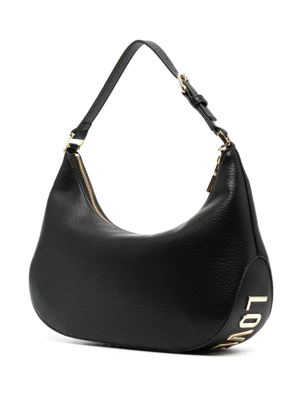 Love Moschino logoplaque Grained Shoulder Bag Farfetch
