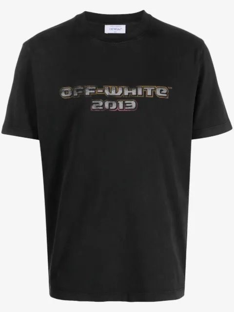 Off-White logo-print cotton T-shirt