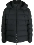 Moncler funnel-neck padded down jacket - Black