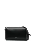 A.P.C. Nino faux-leather messenger bag - Black