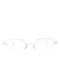 EQUE.M Waterdrop II round-frame glasses - Silver