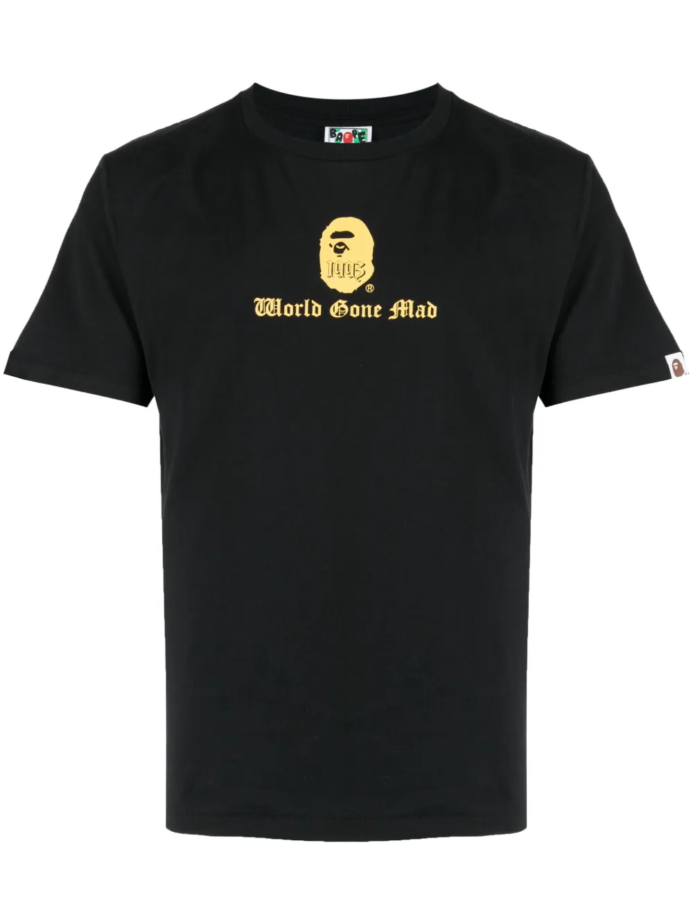 A BATHING APE® logo-print Cotton T-shirt - Farfetch