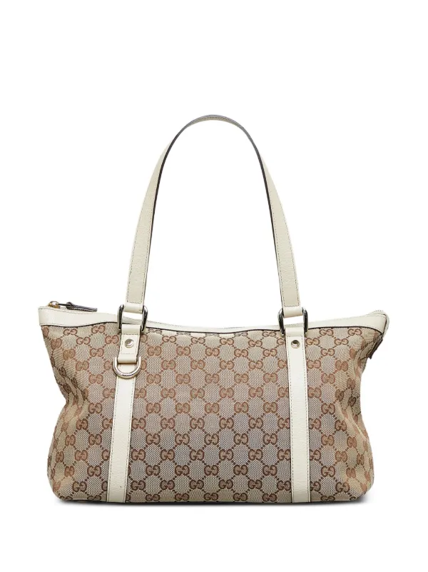 Gucci Pre-Owned アビー GGキャンバス ハンドバッグ - Farfetch