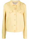 Giuliva Heritage spread-collar shirt jacket - Yellow