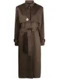 DESTREE Rudolf belted trench coat - Brown