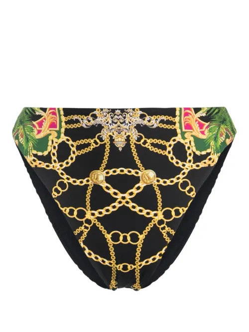 Bas de bikini à imprimé baroque - Camilla - Modalova