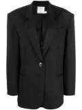 Christopher Esber The Bermuda oversize blazer - Black