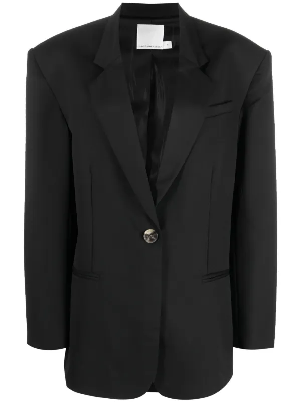Christopher Esber The Bermuda Oversize Blazer in Black