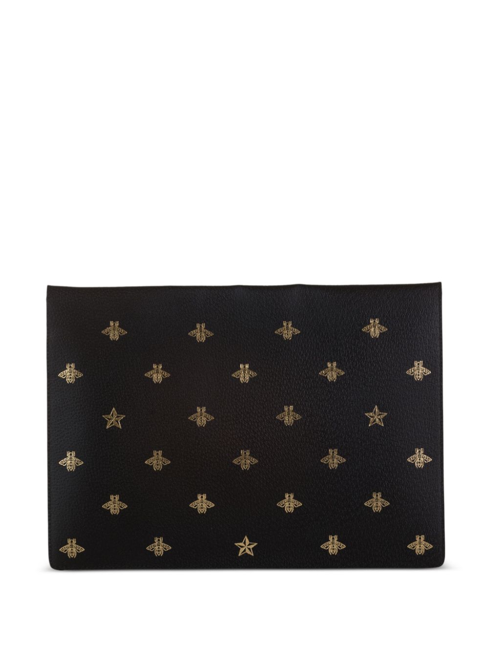 Gucci Pre-Owned Bee Star Envelope clutch bag - Zwart