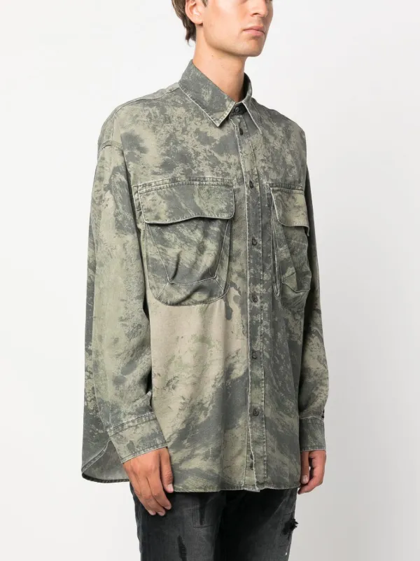 Diesel S-Holls Cotton Shirt - Farfetch