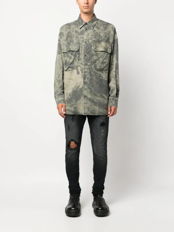 Diesel S-Holls Cotton Shirt - Farfetch