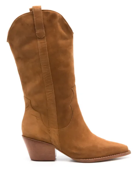 Sarah Chofakian Estee 50mm suede boots