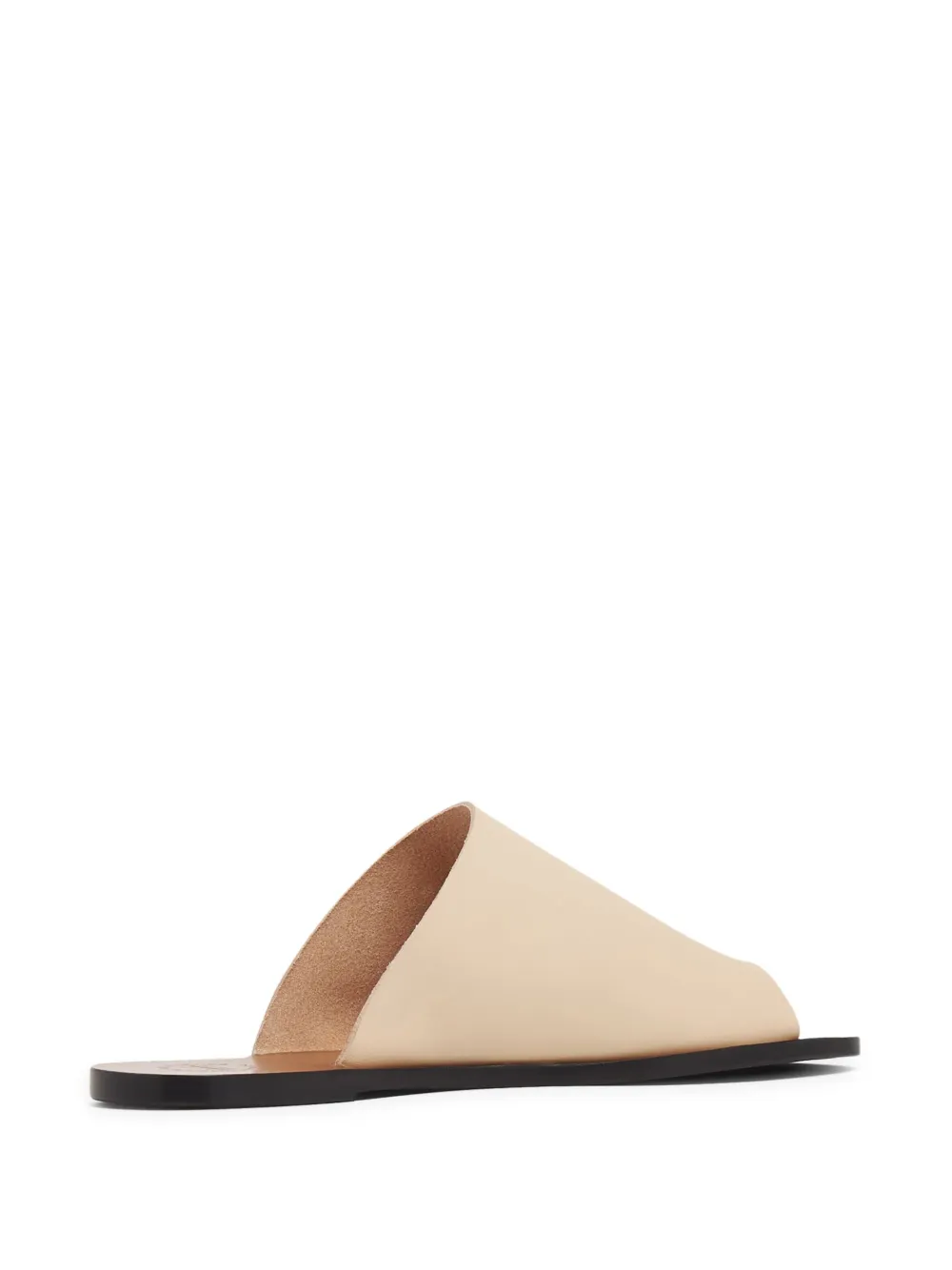 Shop Atp Atelier Rosa Single-toe Strap Flip-flops In Neutrals