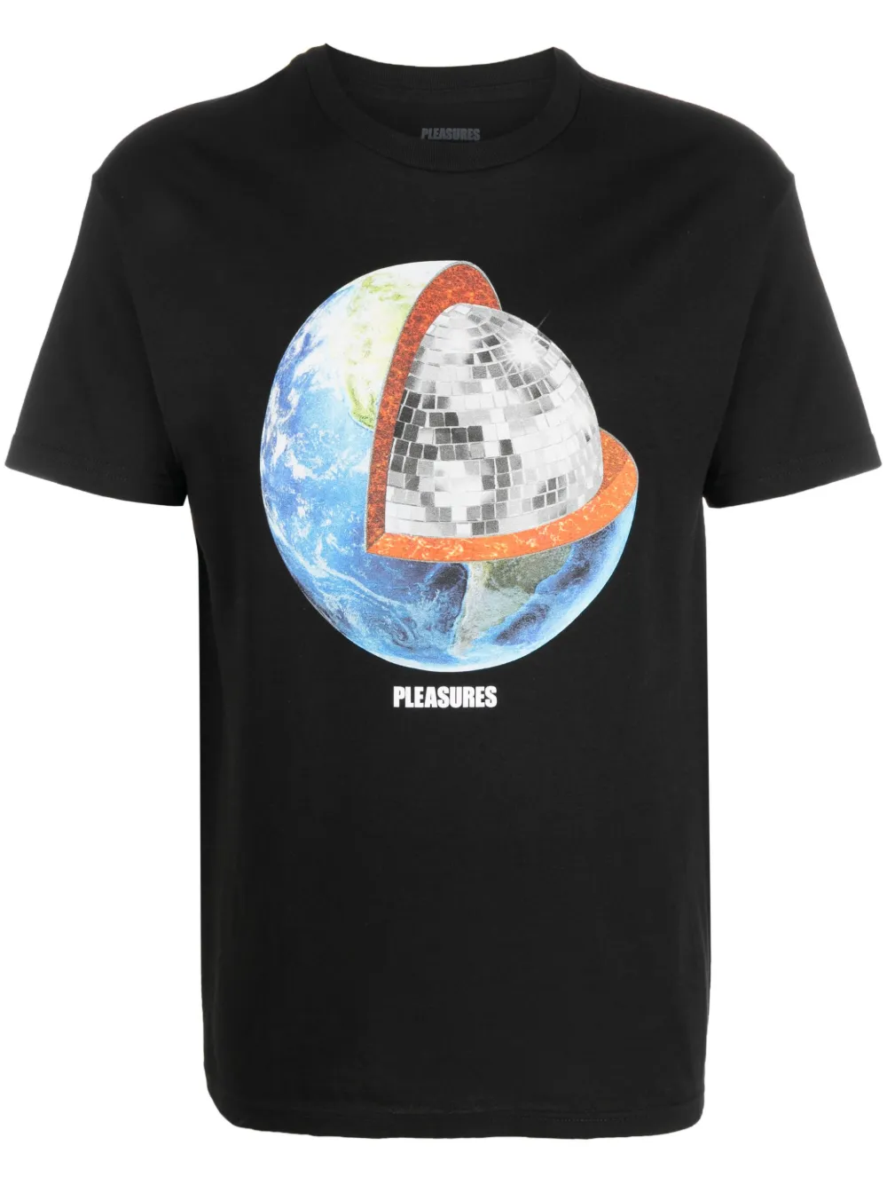 Pleasures Dance cotton T-shirt | Black | Image 1