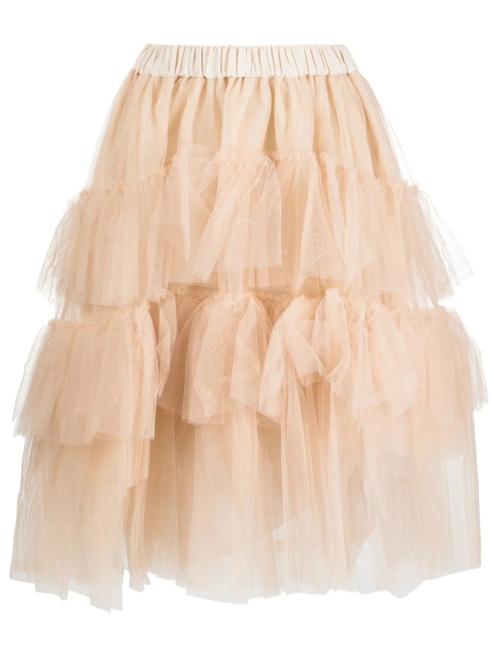 Simone Rocha Tiered Tulle Midi Skirt - Farfetch