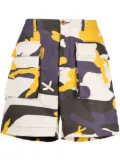 The Power For The People camouflage-print deck shorts - Neutrals