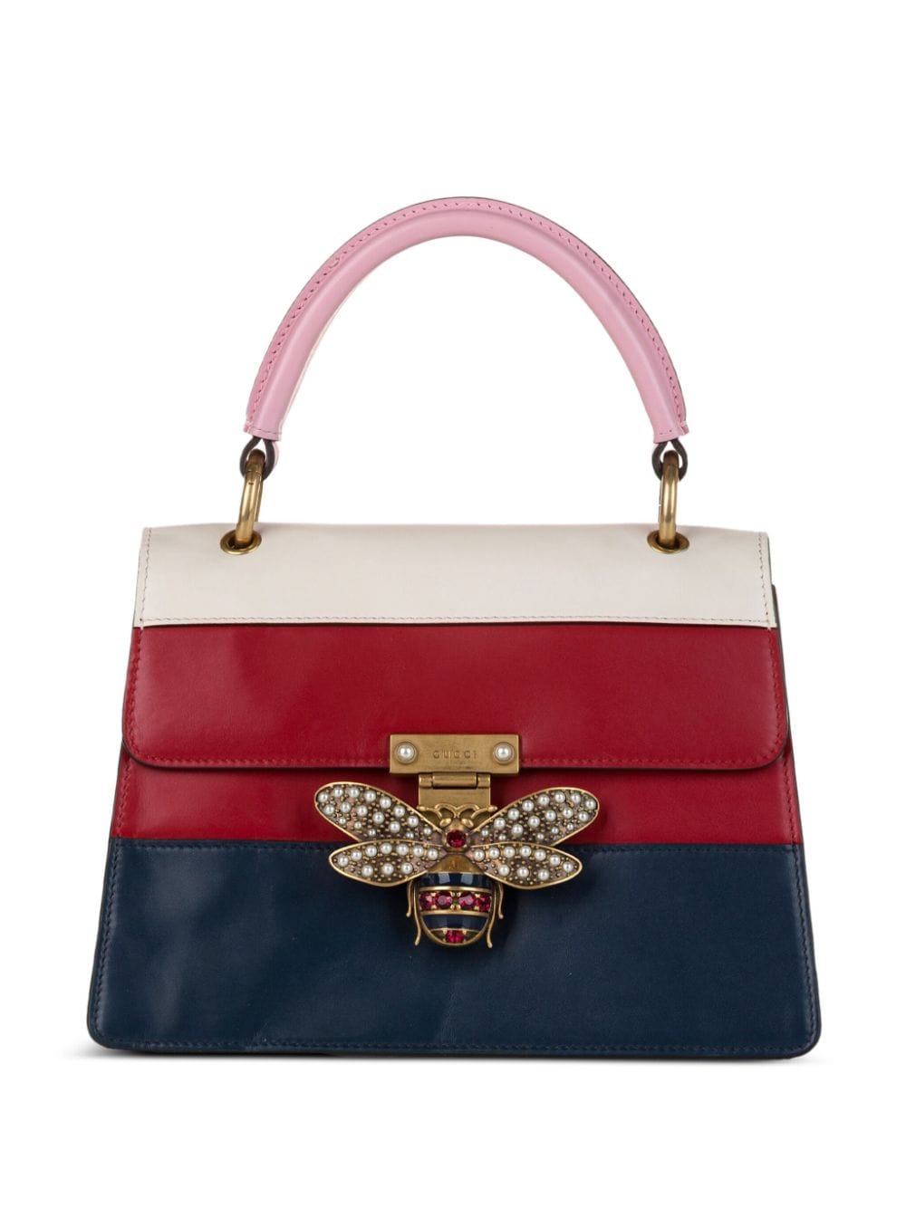 Gucci Queen Margaret Leather Top Handle Bag - Farfetch