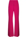 Givenchy wool-blend flared trousers - Pink