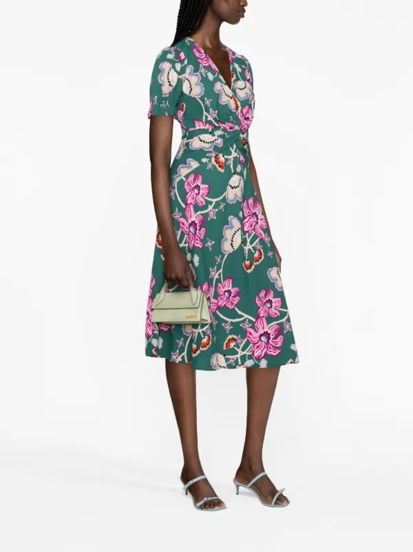 slim fit dress slacks Ballerina Wrap Dress – Diane von Furstenberg main image 0