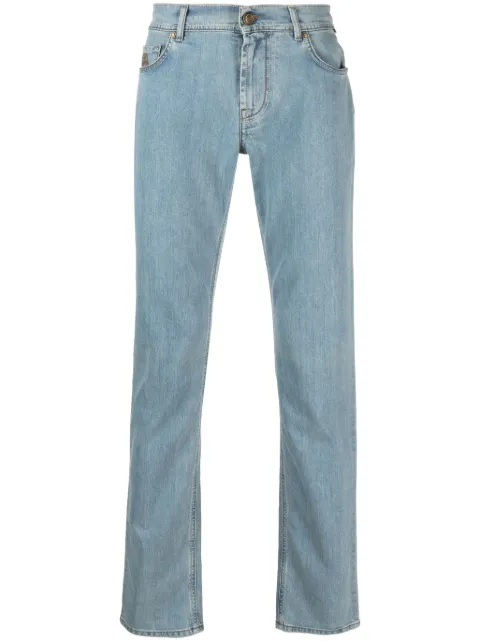 Corneliani mid-rise straight-leg jeans