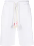 MC2 Saint Barth logo-patch bermuda shorts - White
