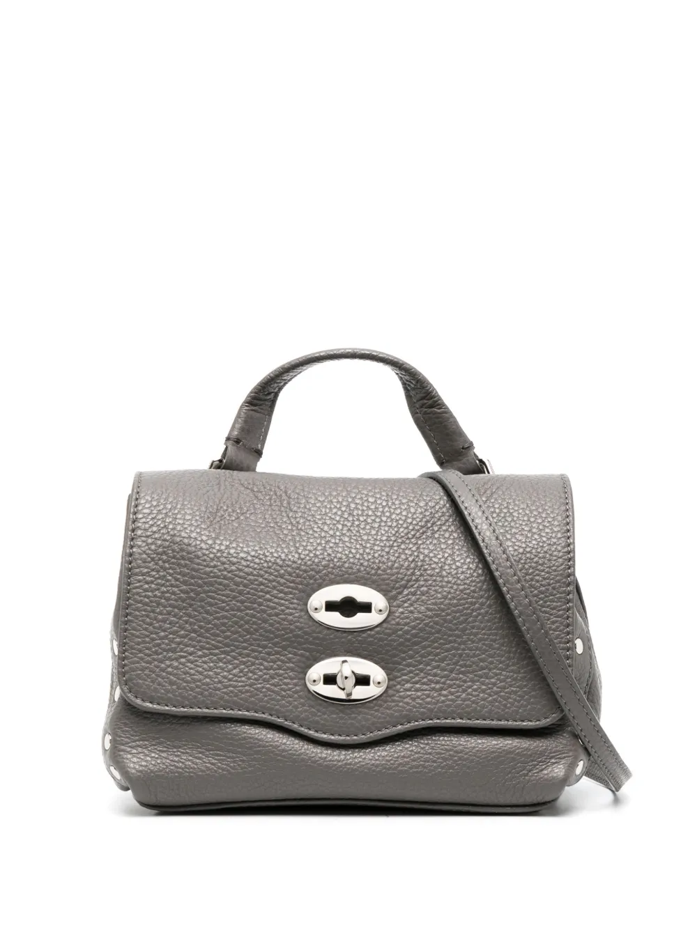 Zanellato mini Postina crossbody bag | Grey | Image 1