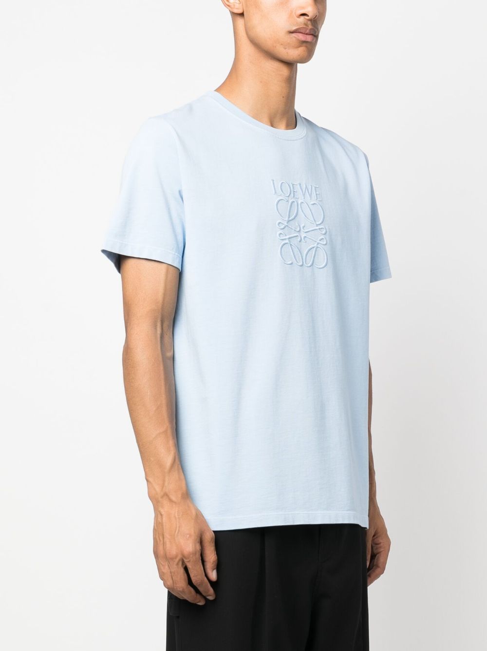 LOEWE logo-embroidered cotton T-shirt Men