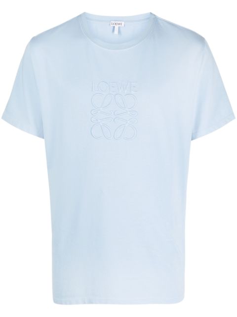 LOEWE logo-embroidered cotton T-shirt Men