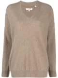 Chinti & Parker The Relaxed v-neck cashmere jumper - Neutrals