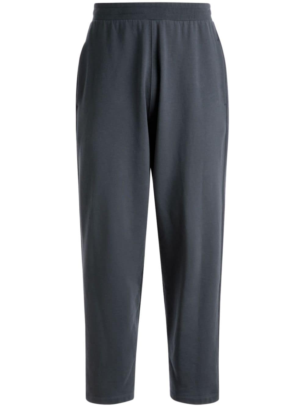 Bally Logo-embroidered Track Trousers In Grey